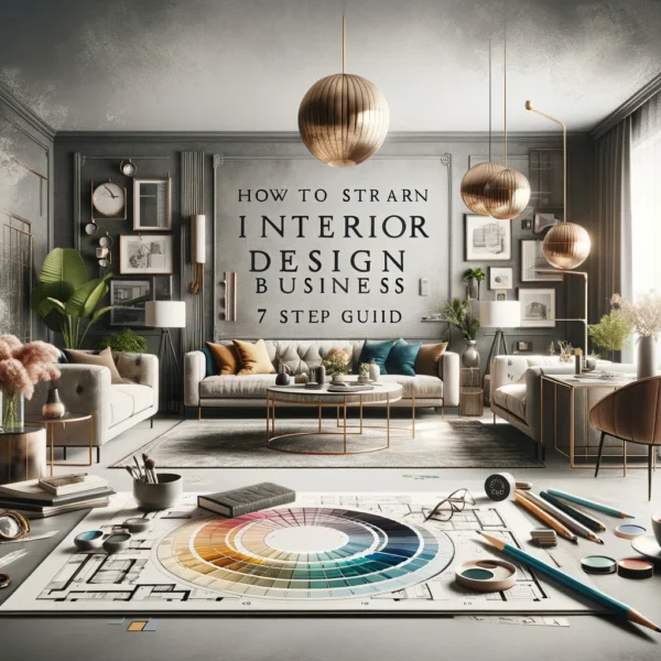 How to Start an Interior Design Business: A 7 Step Guide